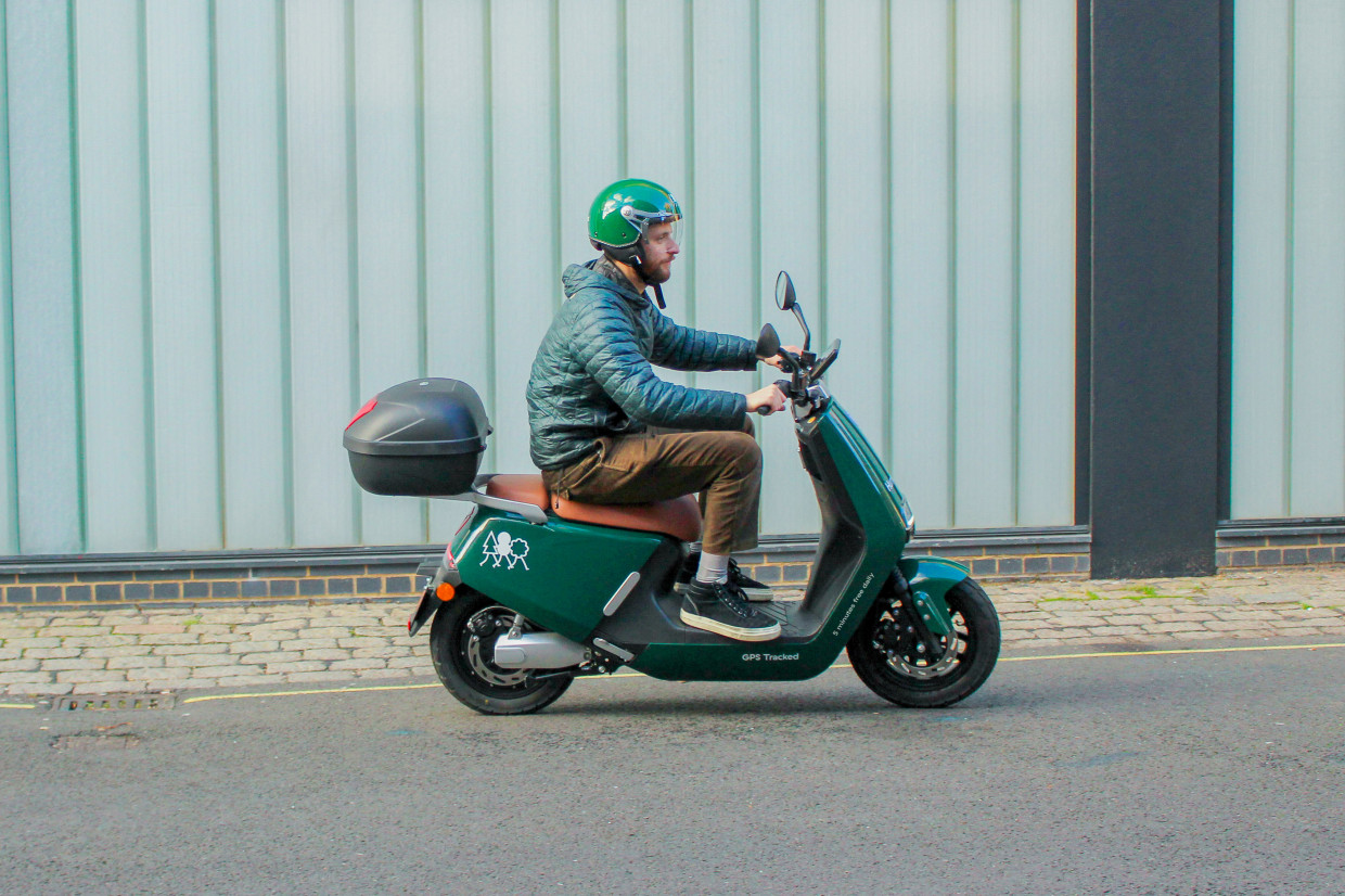 Uber store eats motorbike